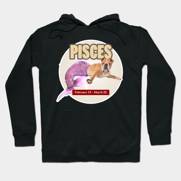 Dog Birth Signs - Piscis Hoodie by toomooloo